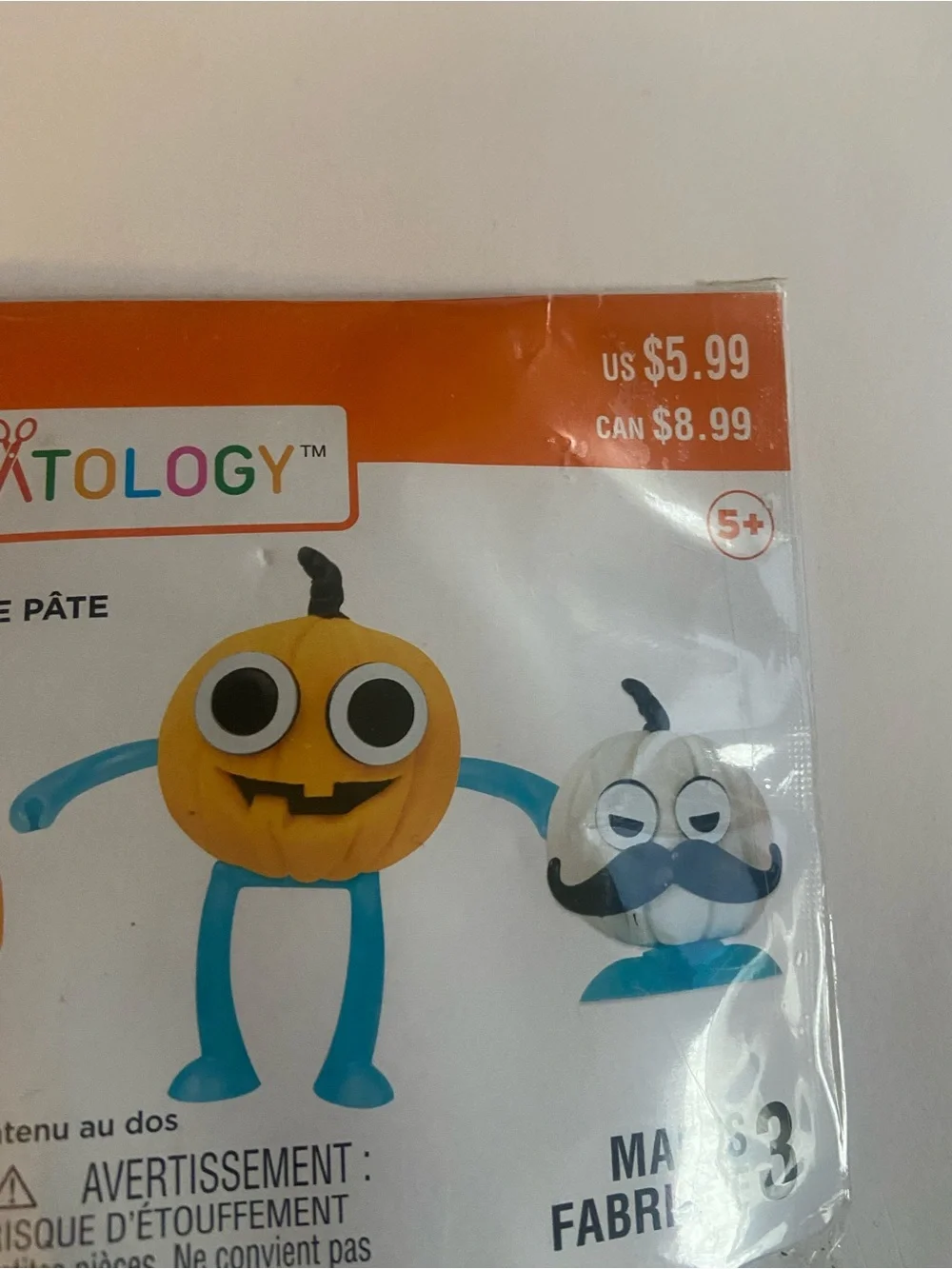Creatology Kids Halloween Dough Kit in Orange and Blue
